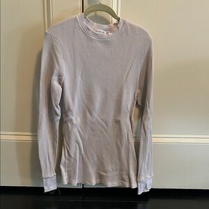 Cotton Citizen Long Sleeve Shirt - Light Gray